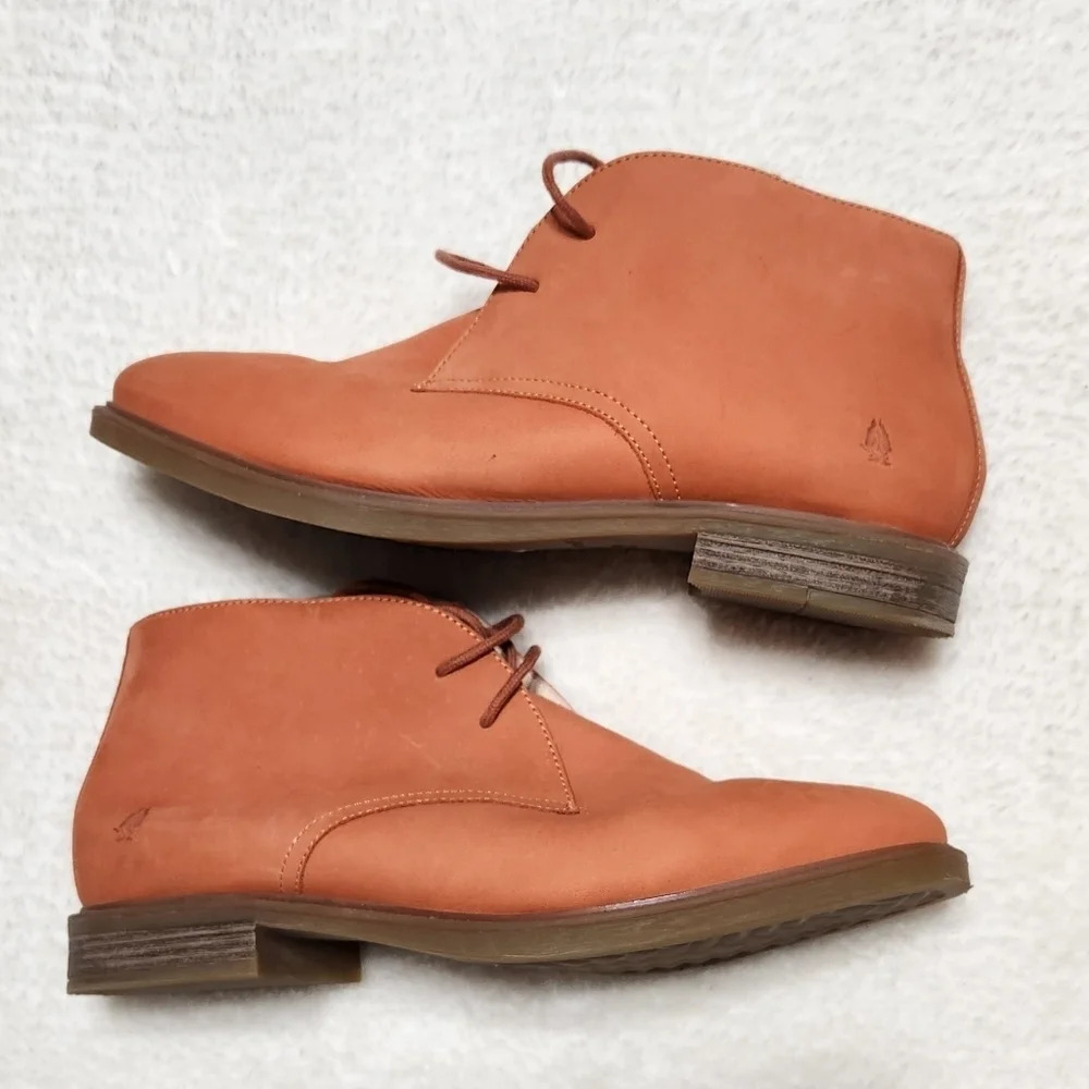 Hush Puppies Bounce Bailey Chukka 2 Ginger Spice Boots EUC